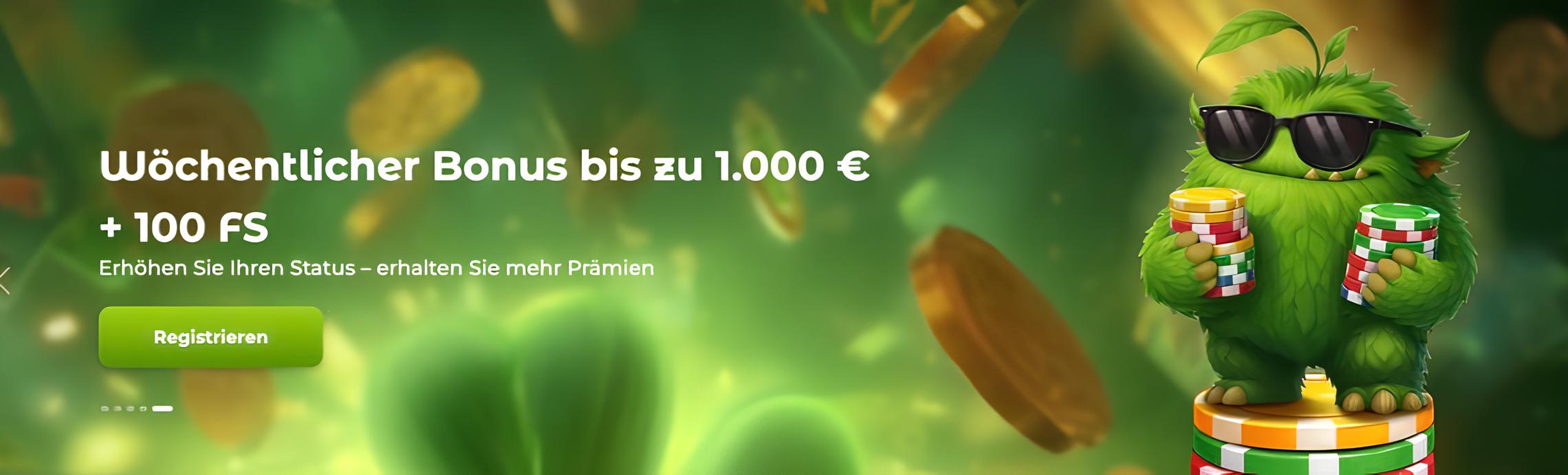 Verde Casino Willkommensbonus